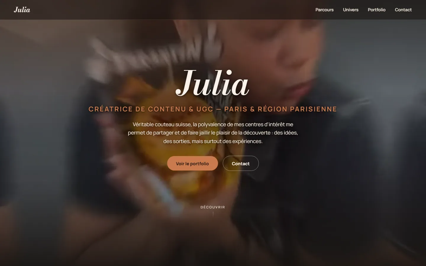 Julia en version desktop