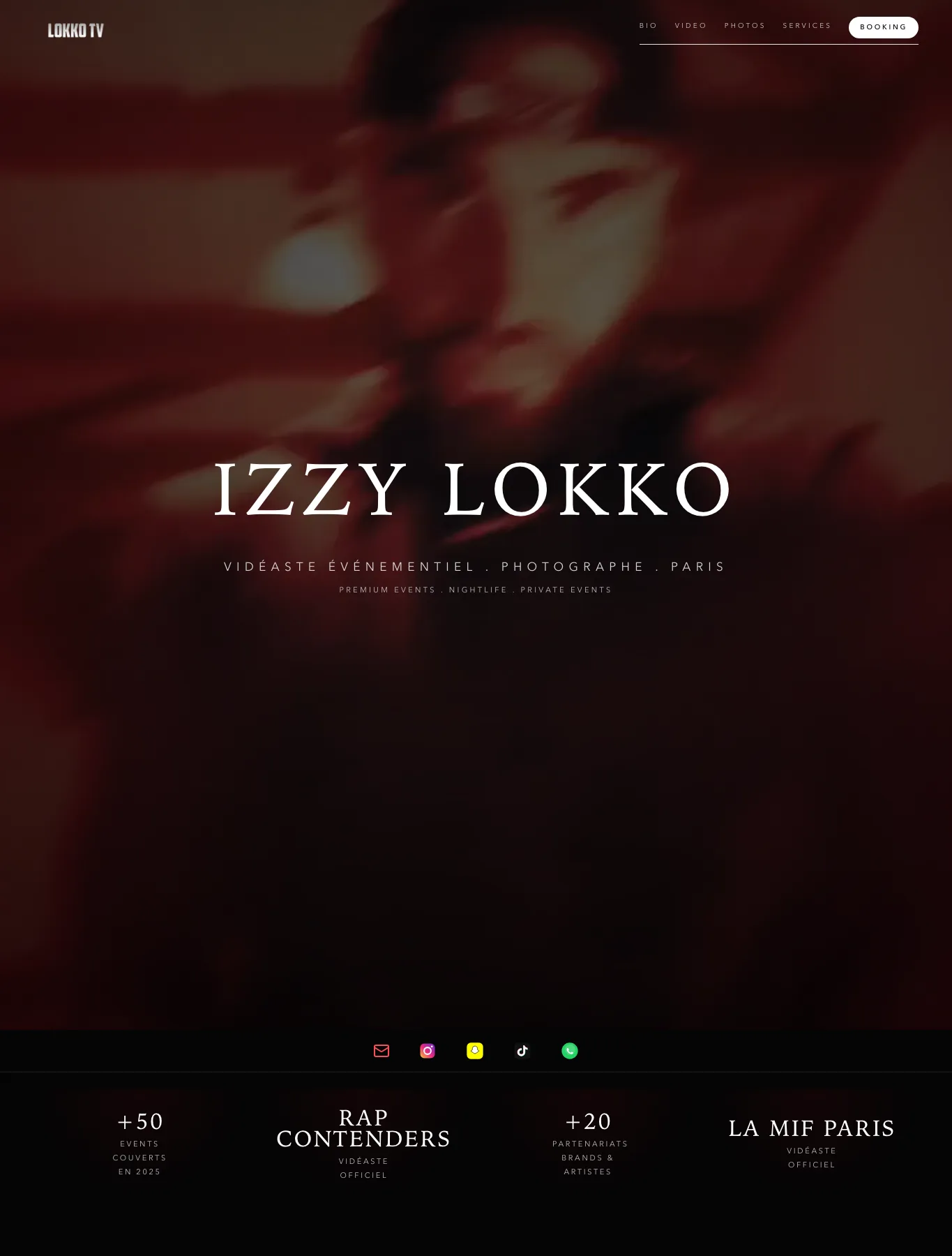Lokko TV en version desktop