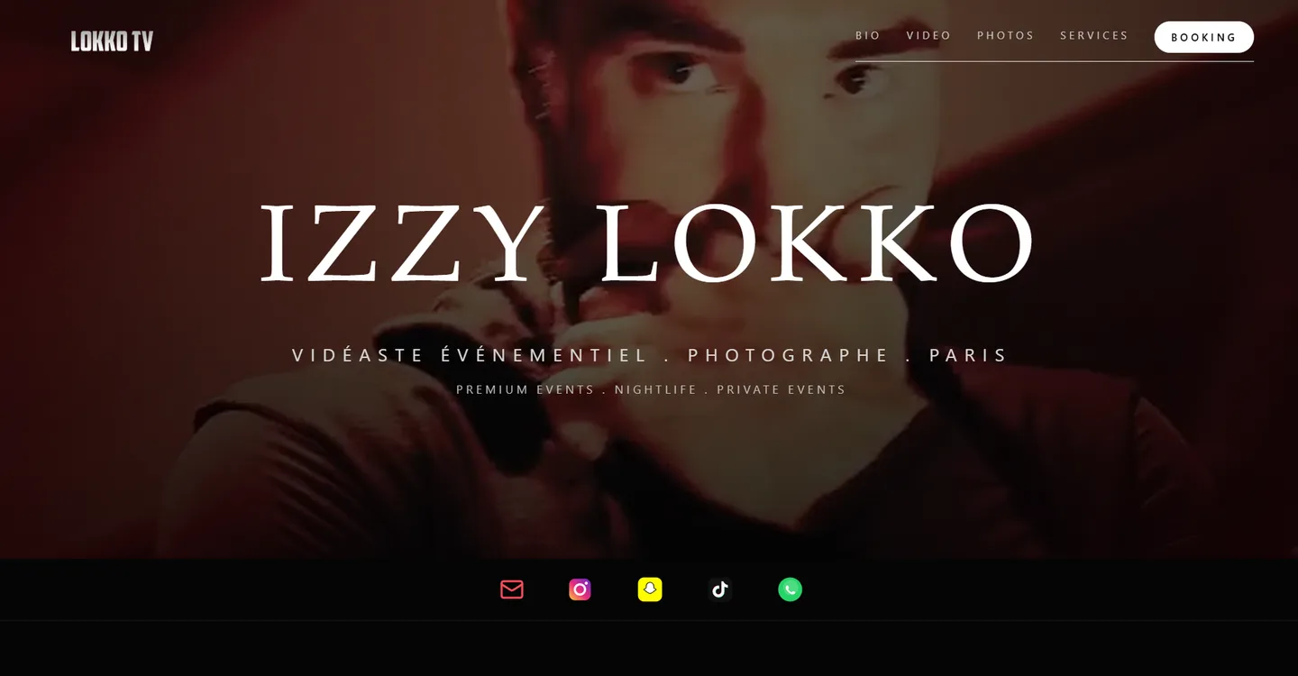 Lokko TV en version desktop