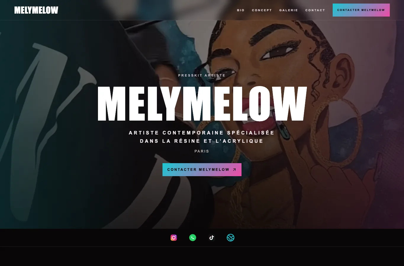 MelyMelow en version desktop
