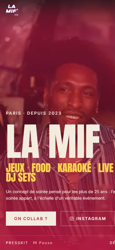 La MIF en version mobile